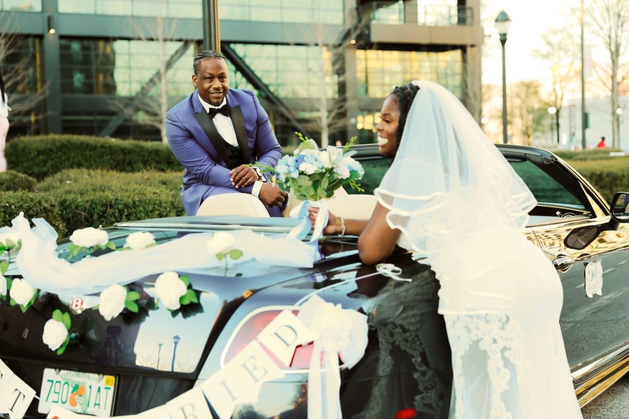 Just married